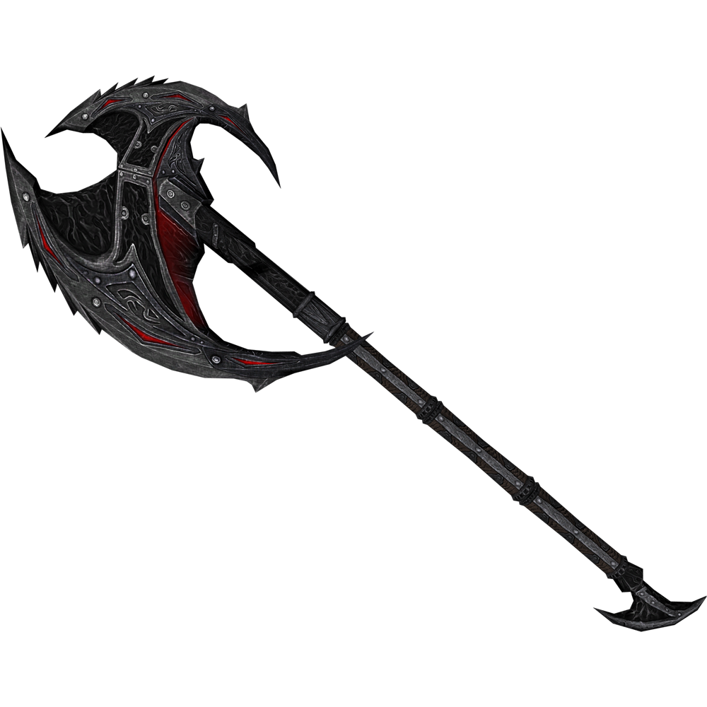 Image result for daedric battleaxe