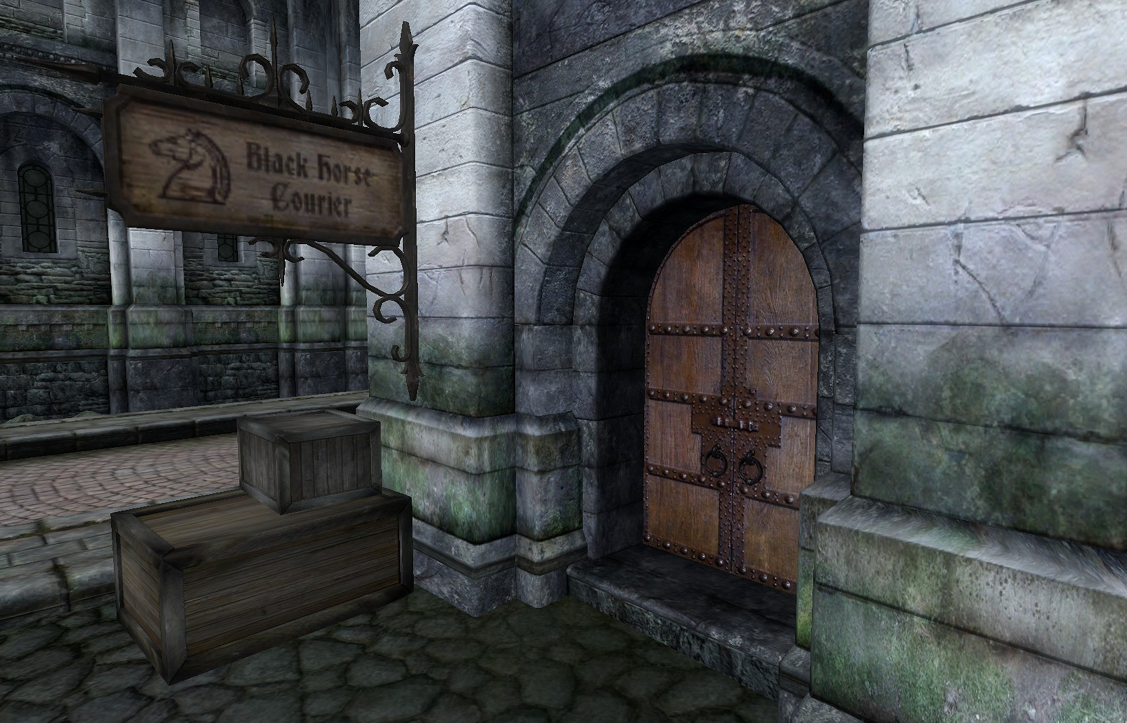 what does investing in a shop in oblivion do you need couriers