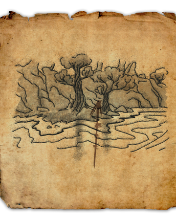 shadowfen treasure map 1 Shadowfen Treasure Map I Elder Scrolls Fandom