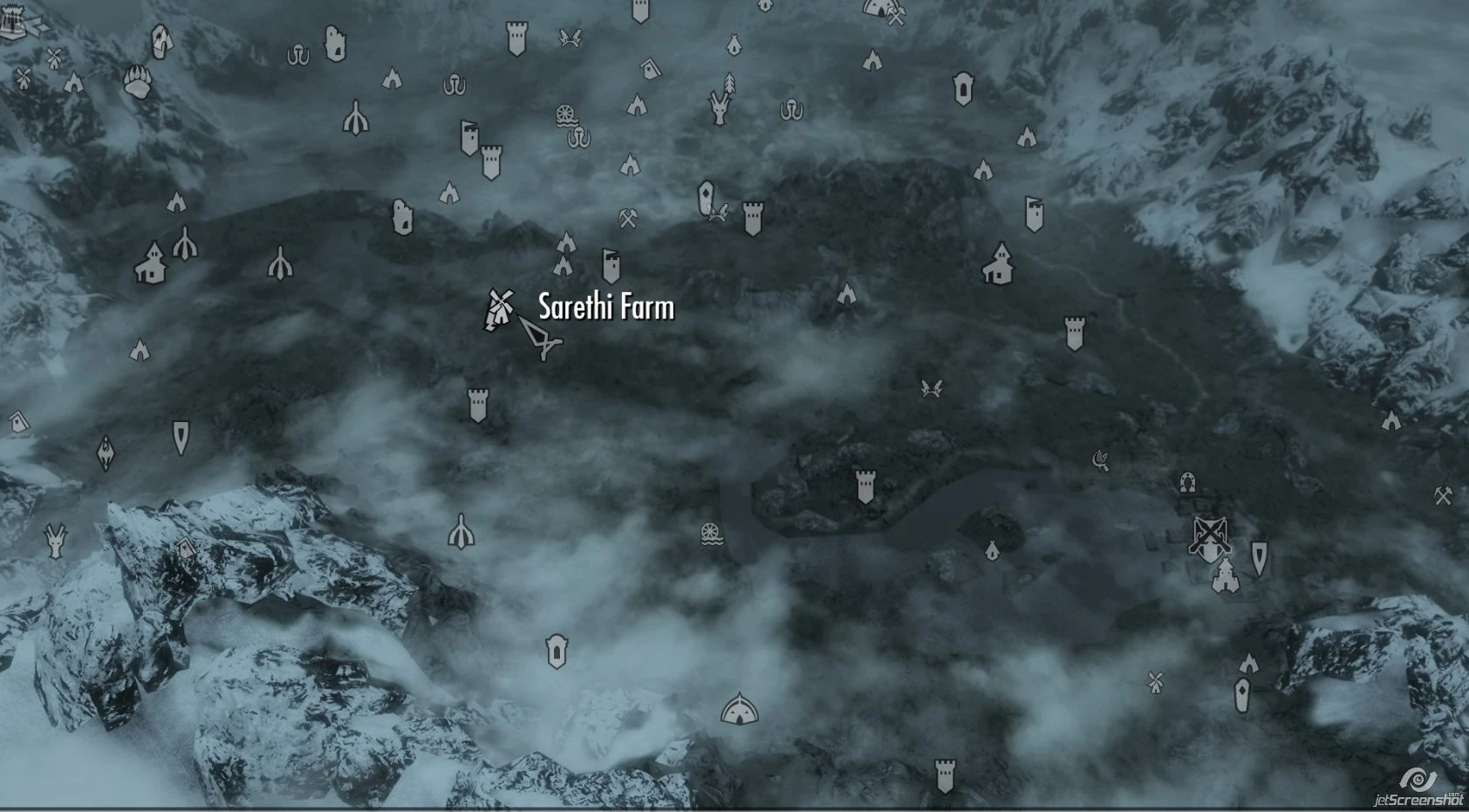 Image Sarethi Farm map Skyrim.jpg Elder Scrolls FANDOM powered by Wikia