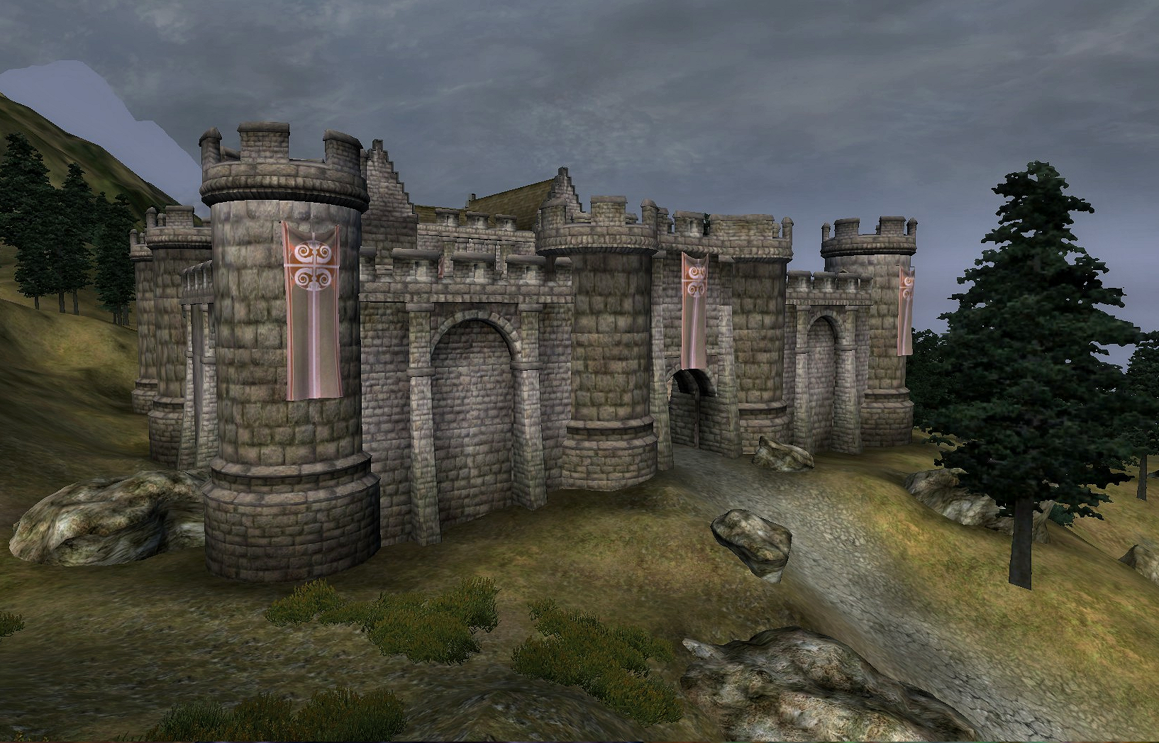 skyrim oblivion gate mod