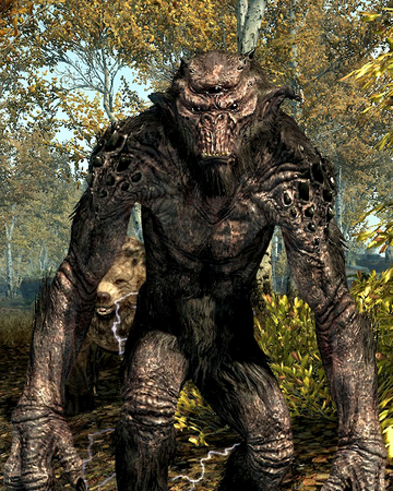 Troll Skyrim Elder Scrolls Fandom