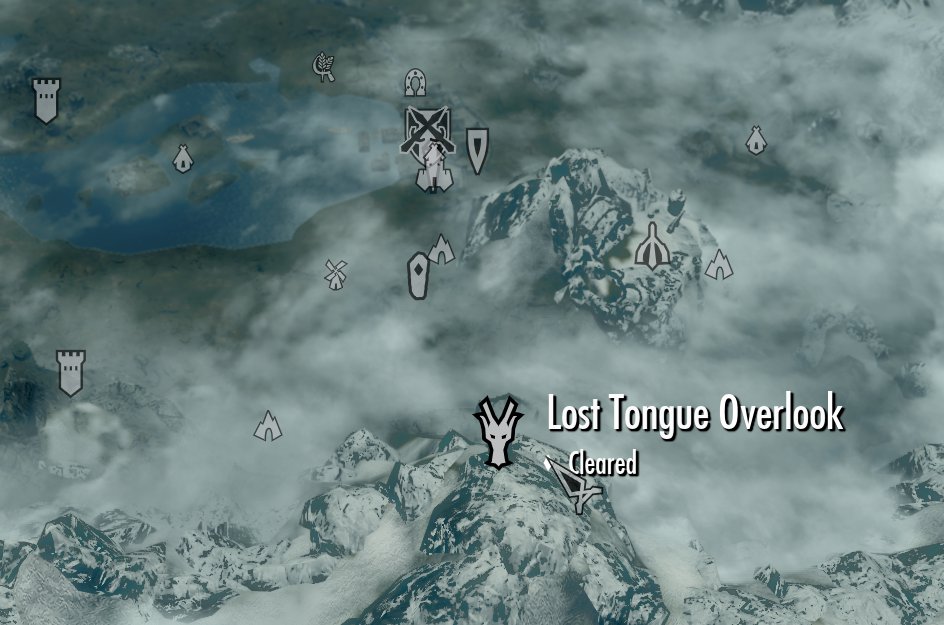 Lost Tongue Overlook Elder Scrolls Fandom