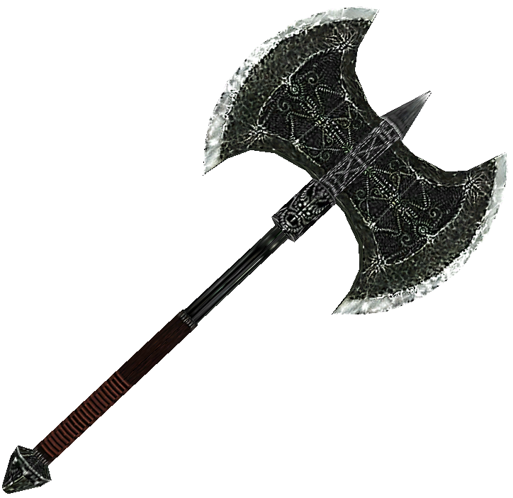 Nordic Silver Battleaxe | Elder Scrolls | FANDOM powered by Wikia