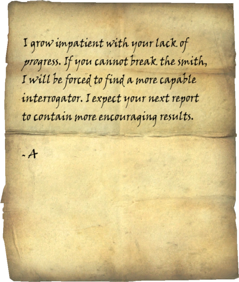 Hand-written Note | Elder Scrolls | FANDOM powered by Wikia