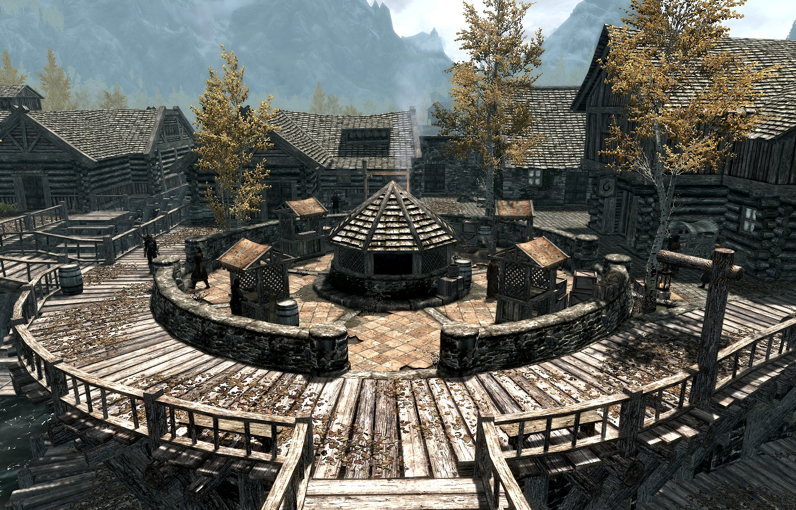 Riften Marketplace Elder Scrolls FANDOM powered by Wikia