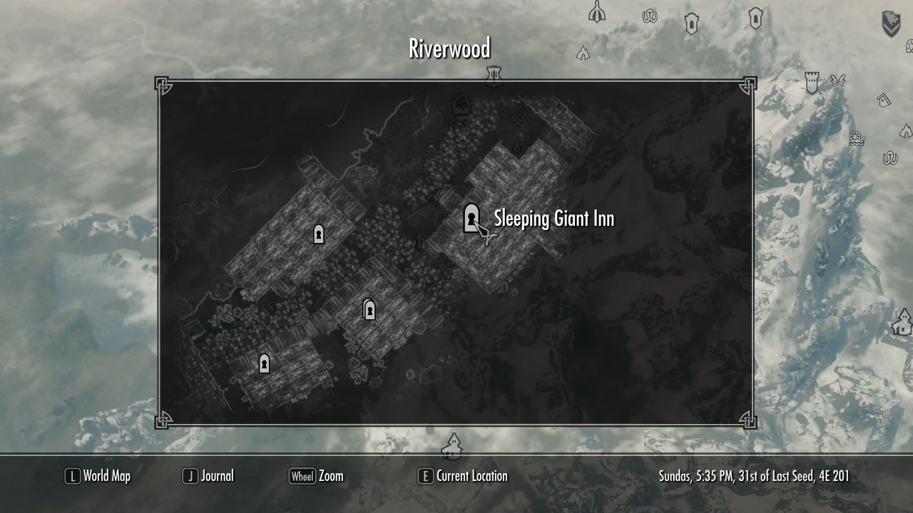 Image Sleeping Giant Inn Local Map.jpg Elder Scrolls FANDOM powered by Wikia