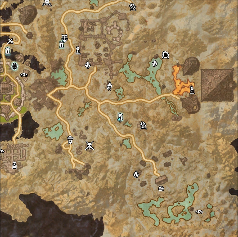 Тесо рифт карта