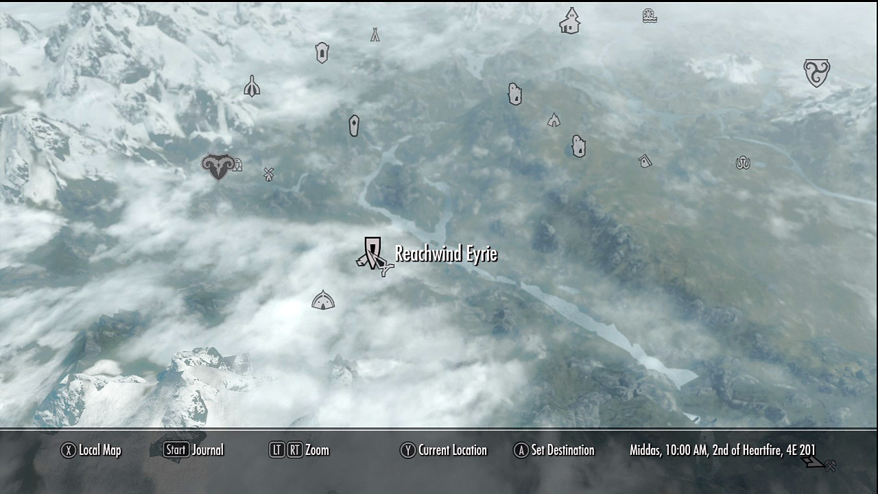 Лесной оплот скайрим карта