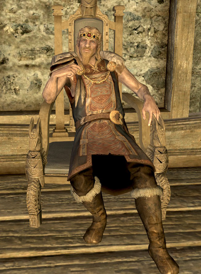 Unfortunately i am the high king of skyrim