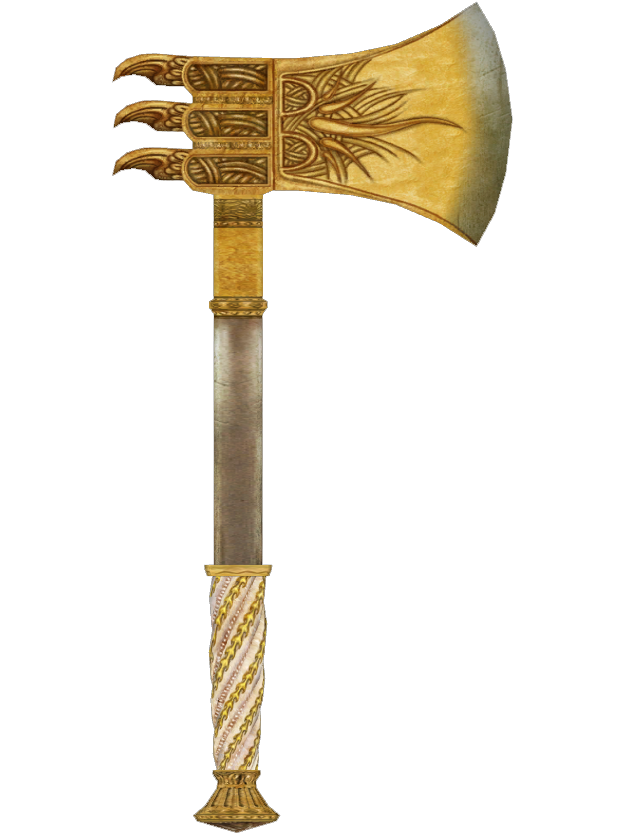 Golden War Axe | Elder Scrolls | FANDOM powered by Wikia