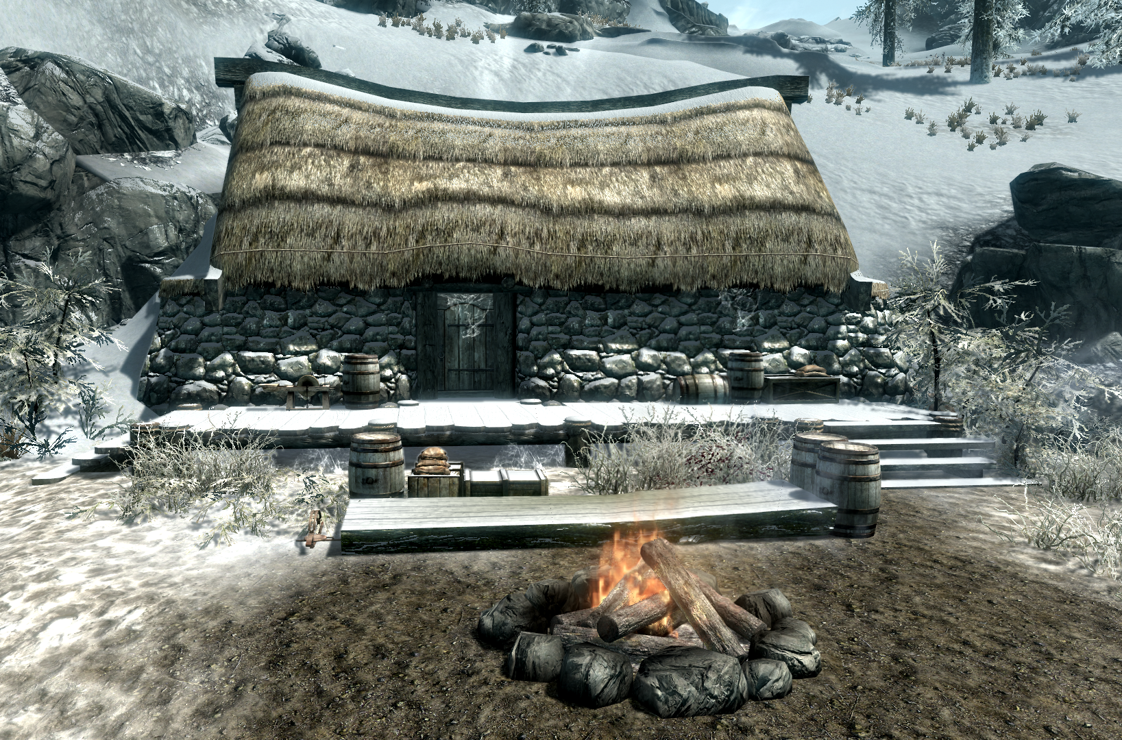 Image result for solstheim hunting shack