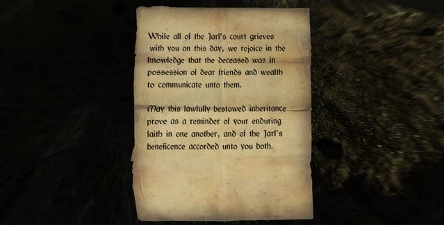 Labace Skyrim Not Receiving Letter From A Friend