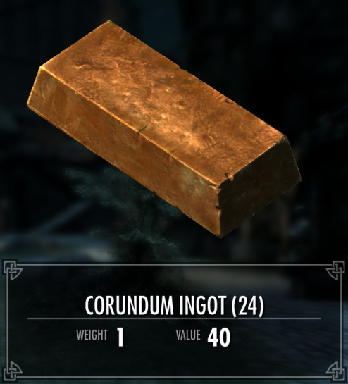 Lingotto di Corundum | The Elder Scrolls Wiki | FANDOM powered by Wikia