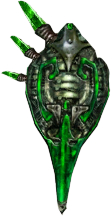 Morrowind Daedric Tower Shield