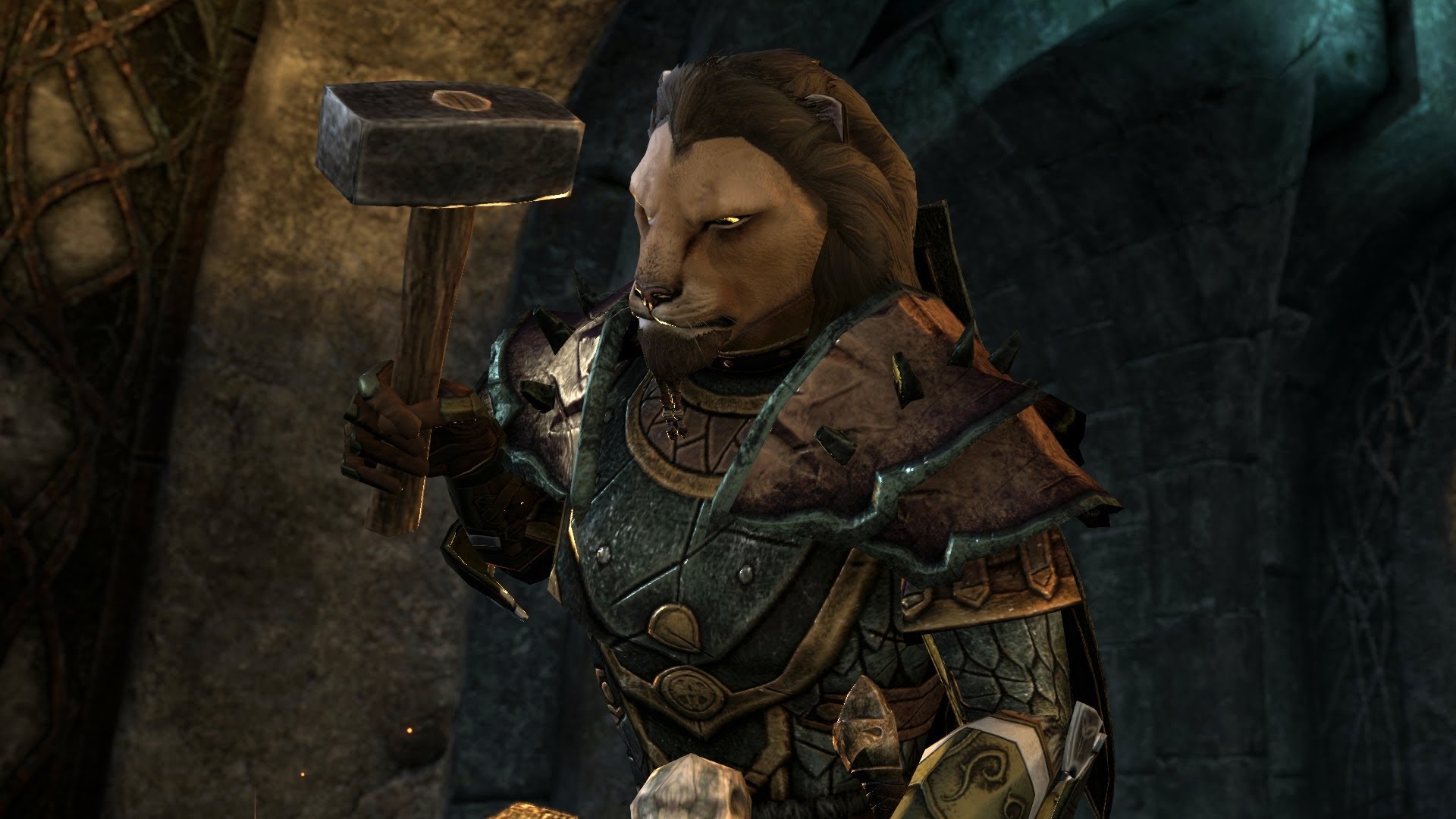 Image Khajiit Blacksmith Elder Scrolls Fandom Powered By Wikia