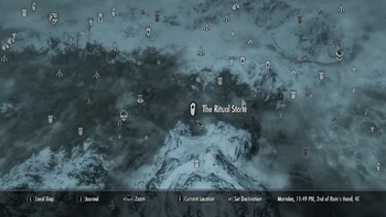 Lord Stone Skyrim Map Top 10 Best Standing Stones In Skyrim