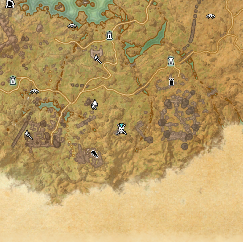 dolmen map eso