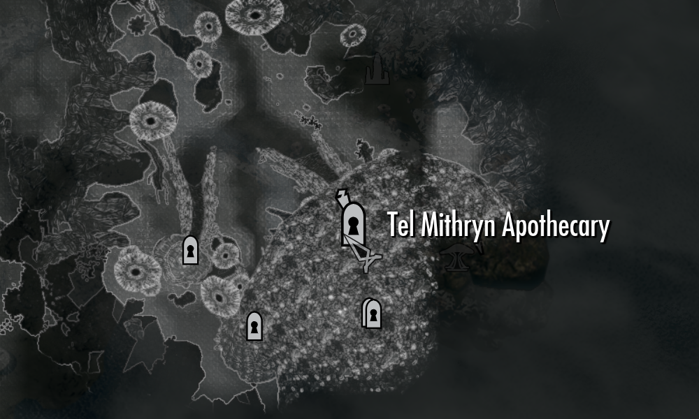 Image Tel Mithryn Apothecary Map.png Elder Scrolls FANDOM powered