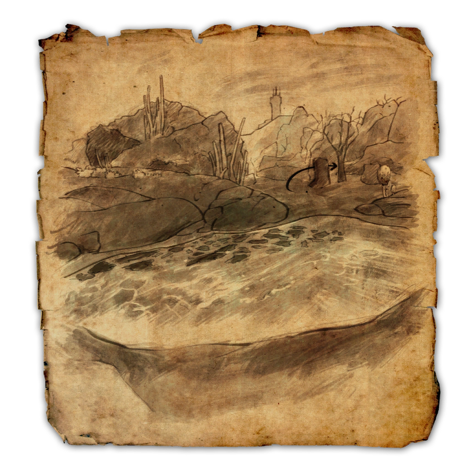 Eso vvardenfell treasure map 2