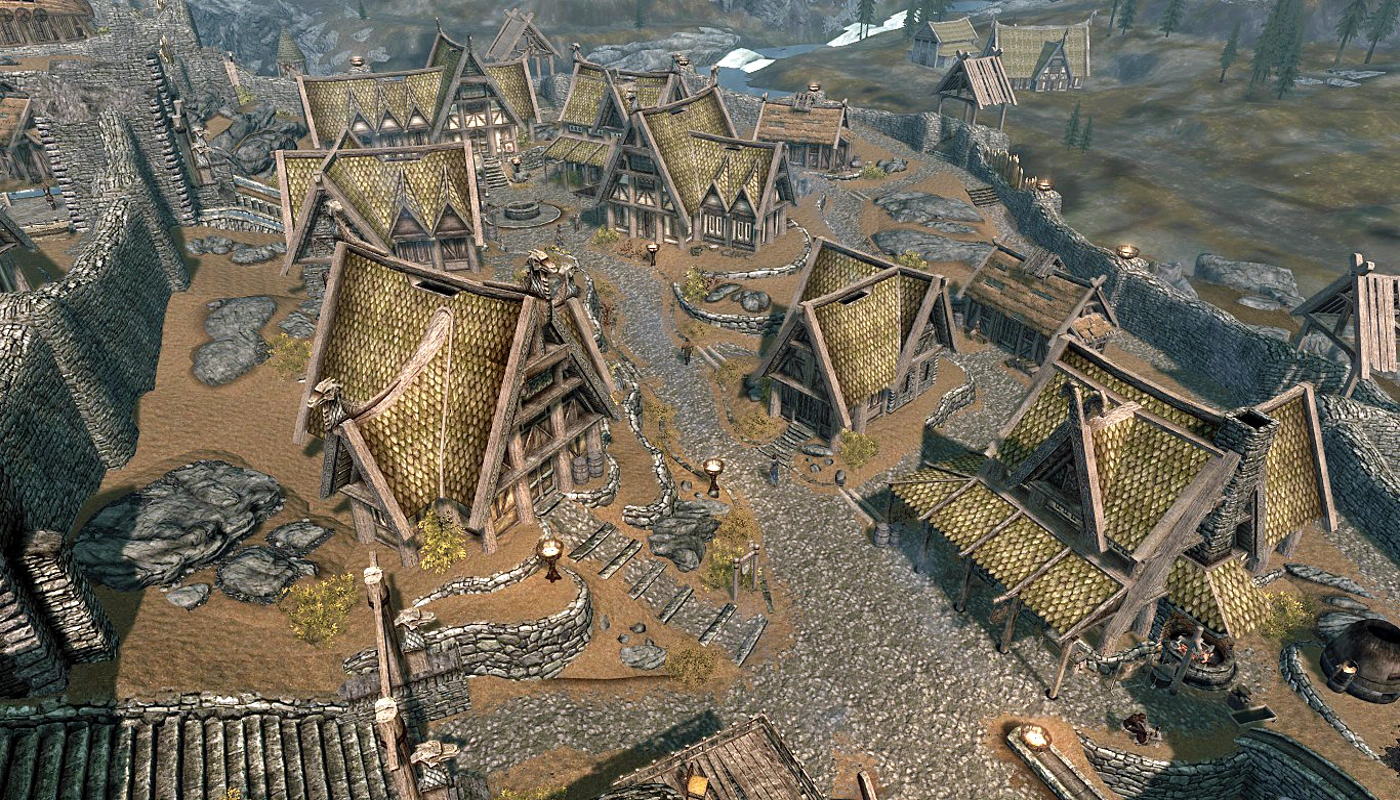 Image The Plains District Whiterun Skyrim.png Elder Scrolls