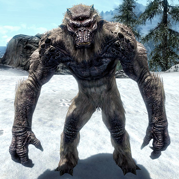 Frost Troll Skyrim Elder Scrolls Fandom