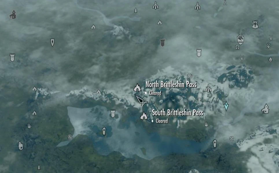 Image Brittleshin map.jpg Elder Scrolls FANDOM powered by Wikia