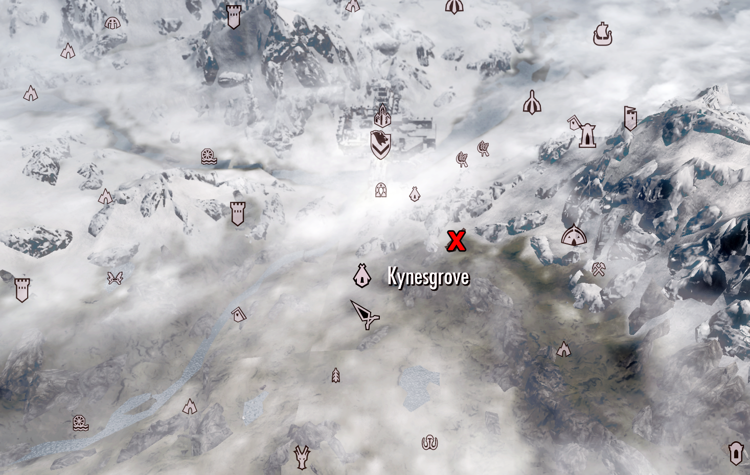 Истмарк карта скайрим