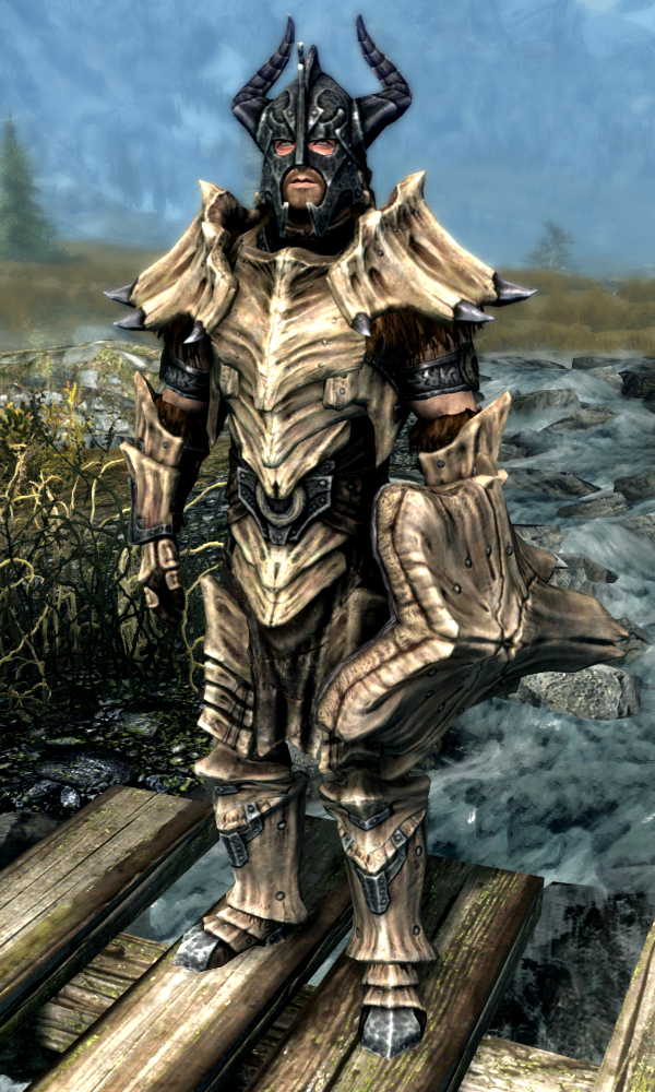 Dragonplate Armor Skyrim Set Elder Scrolls Fandom