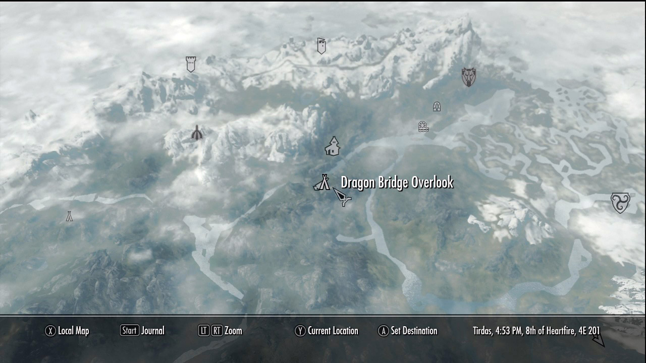 Dragon Bridge Overlook Elder Scrolls Fandom