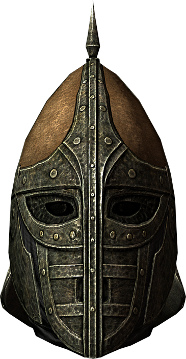 Image result for skyrim guards helmet transparent background