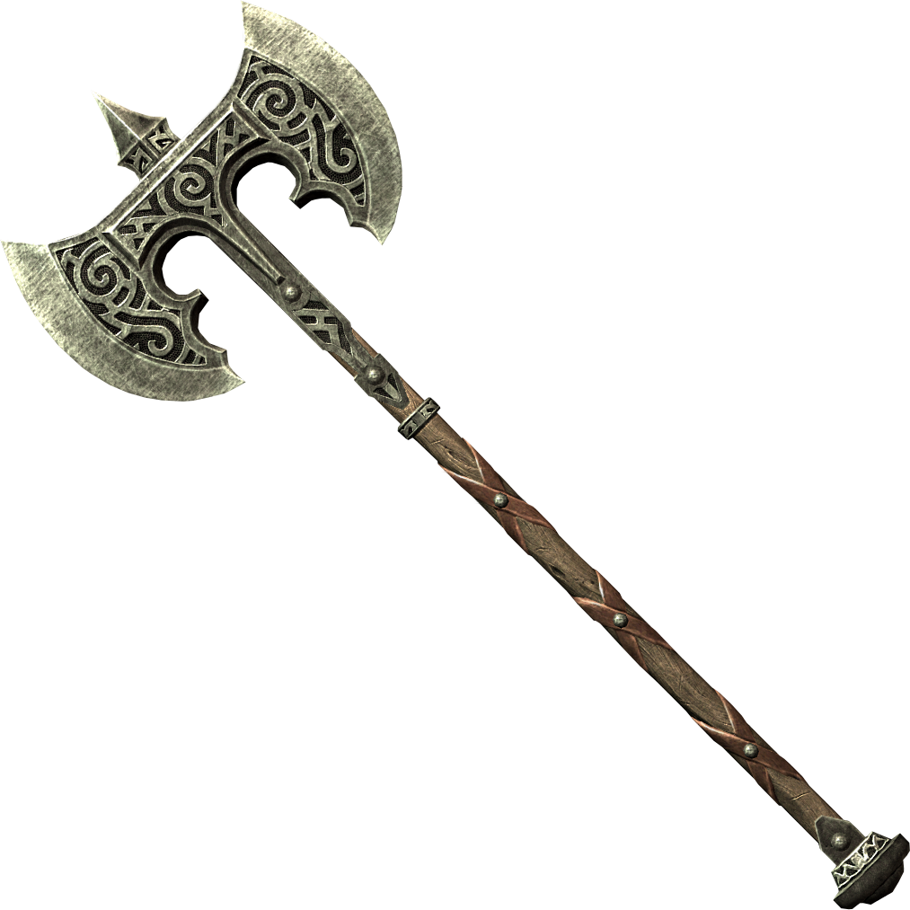 morrowind daedric battle axe