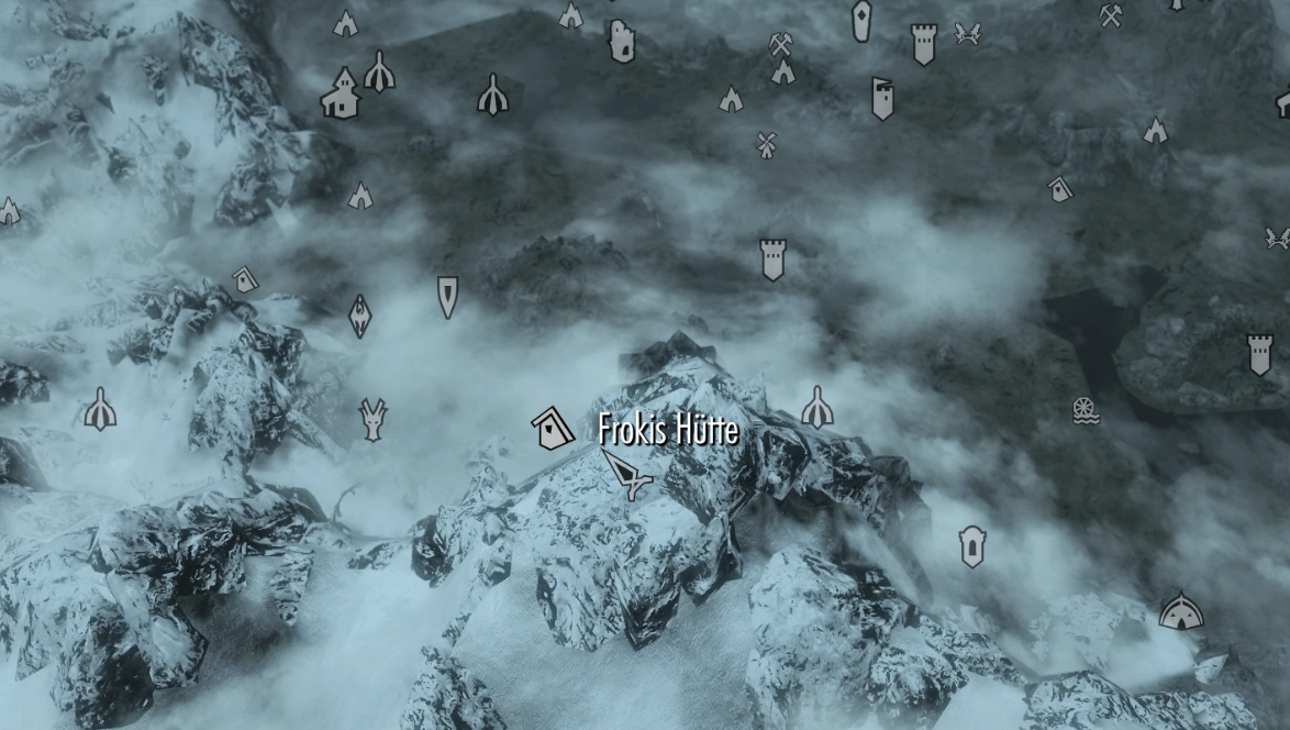 Bild - Frokis Hütte Karte.png | Elder Scrolls Wiki | FANDOM powered by