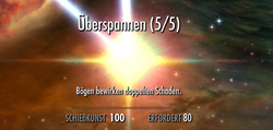 Überspannen Skyrim