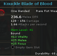 Knuckle Blade Of Blood Eldevin Wiki Fandom