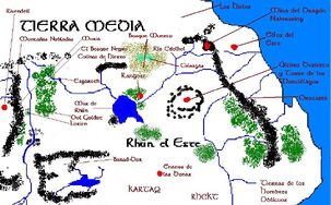 Mapa de Rhûn
