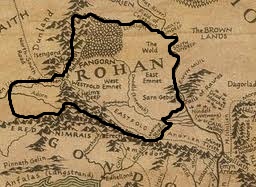 Rohan mapa