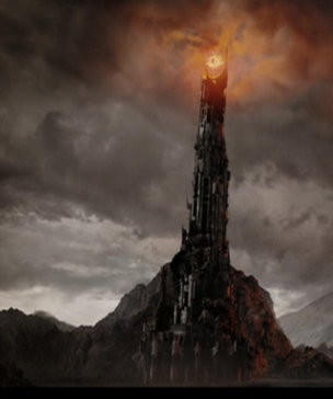 Resultado de imagen de ojo en la torre de mordor