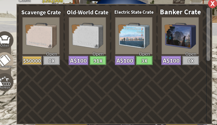 Lootcrates Electric State Darkrp Wiki Fandom - roblox electric state darkrp crate