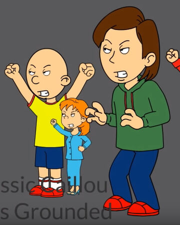 Classic Caillou Gets Grounded Electricmarioandbubbles 64 Wiki