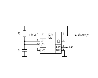 NE555 astable alt