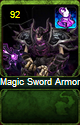 Magic Sword Armor