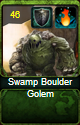 Swamp Boulder Golem