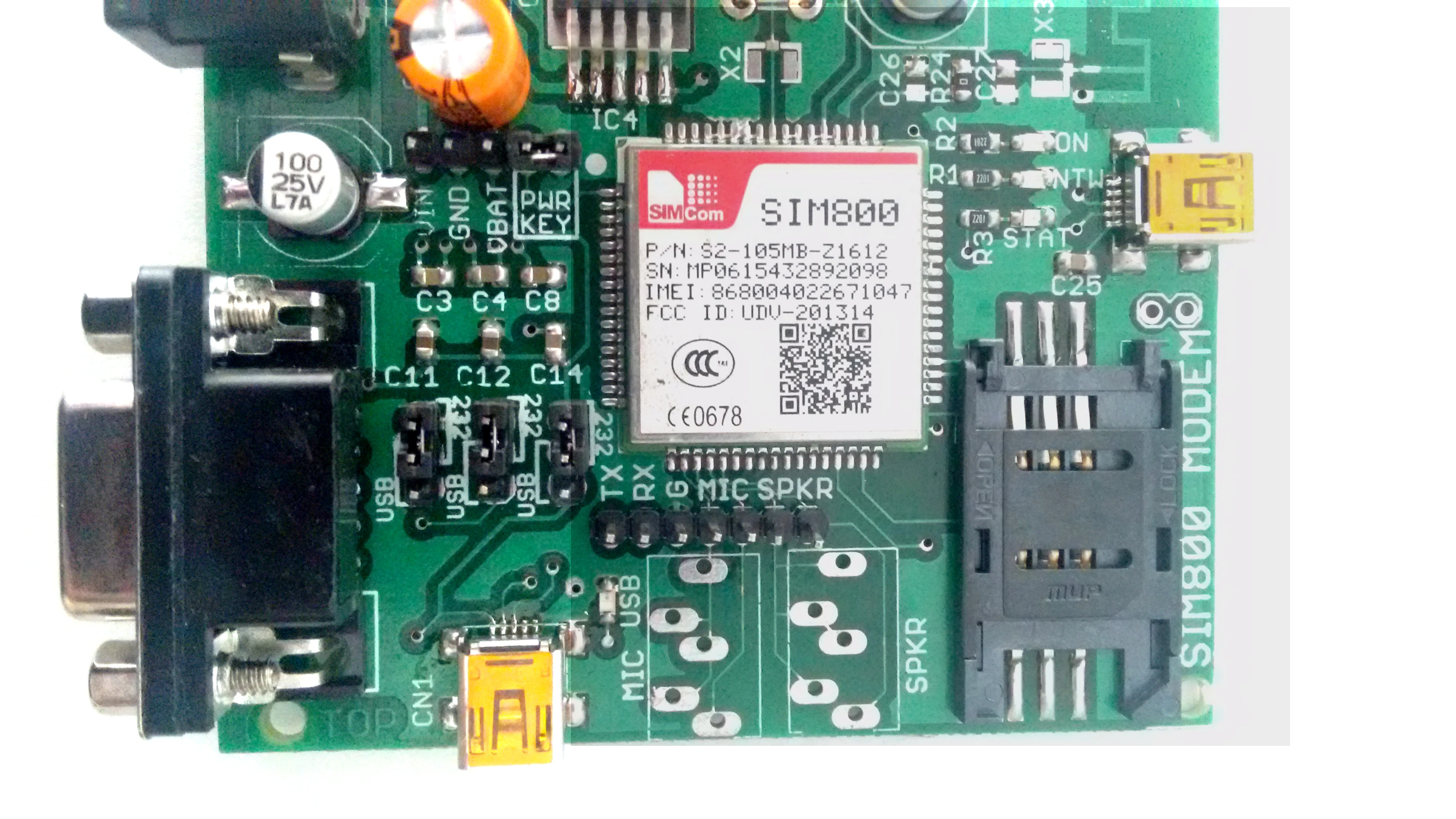 Serial Communication With Gsm Modem Sim 800 Module - navlasopa