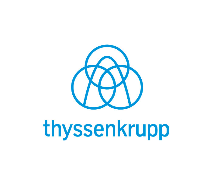 Znalezione obrazy dla zapytania ThyssenKrupp logo