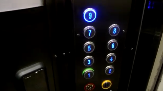 Otis elevator buttons