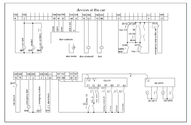 Image - Hydraluic Drive wiring Diagram (Shaft).png | Elevator Wiki