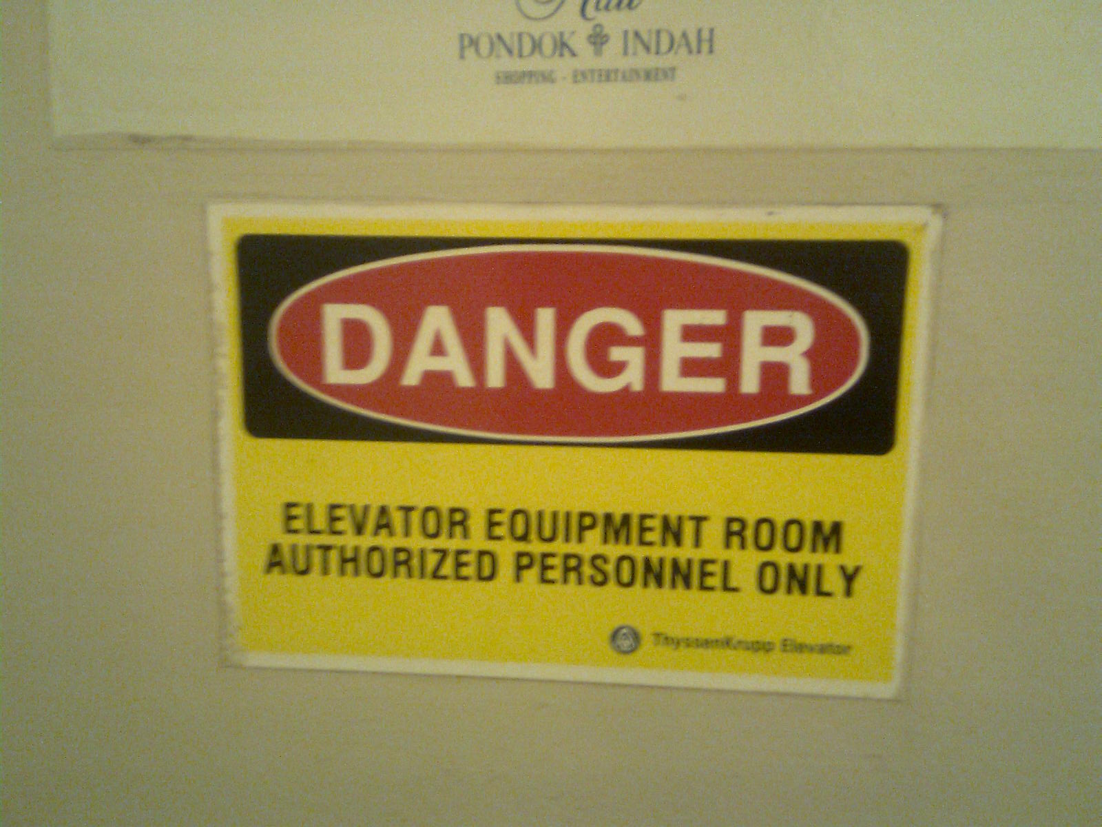image thyssenkrupp warning notice jpg elevator wiki fandom warningnotice com
