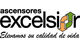 Logo ascensores excelsior slogan trazado DISCUBRE 150X84