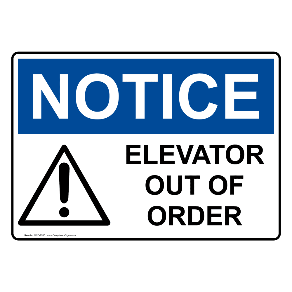 image osha elevator sign one 2740 1000 gif elevator wiki